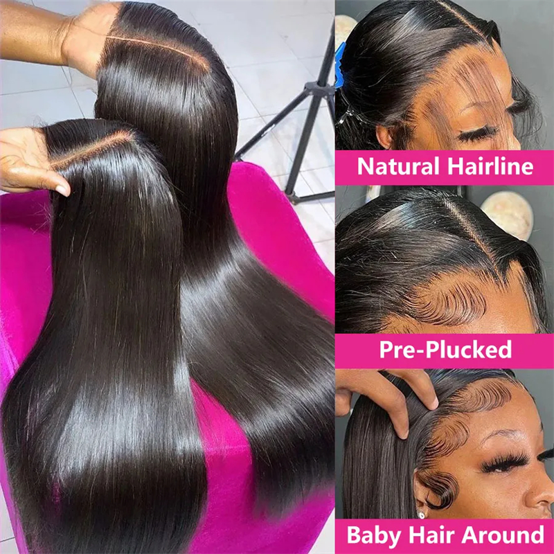 Ms Lula Wear Go Straight Glueless 5x5 HD Lace Closure Wig - 图片 7